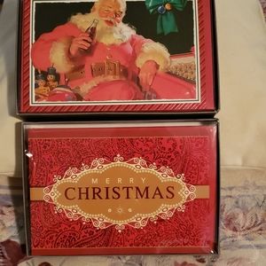 Set of 2 pack holiday greetings cards 32 cards plu